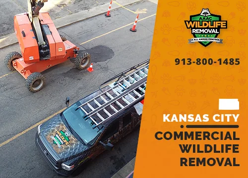 Commercial Wildlife Removal truck in Kansas City