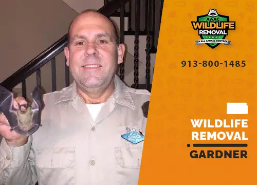 Gardner Wildlife Removal professional removing pest animal