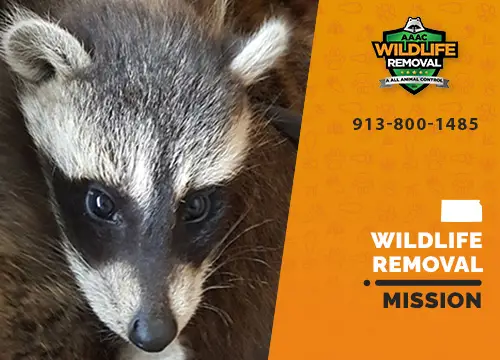 Mission Wildlife Removal professional removing pest animal